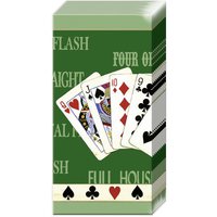 Taschentücher - FULL HOUSE green                        