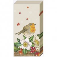 Taschentücher - WELCOME RED ROBIN linen