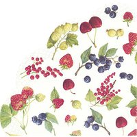 Servietten - Rund - FRUITS OF SUMMER