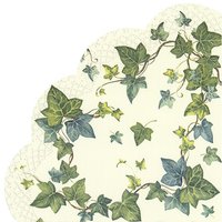 Servietten - Rund - IVYS DREAM white