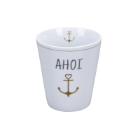 Porzellan-Becher -  Ahoi 