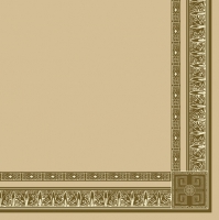 Servietten 33x33 cm - Antique Frame Beige