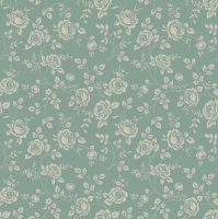 Servietten 33x33 cm - Little Roses Sage