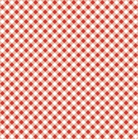 Servietten 33x33 cm - Diagonal Red Check