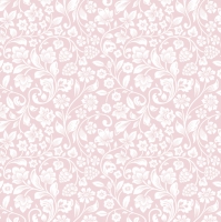 Servietten 33x33 cm - Romantic Meadow Powder Pink