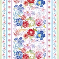 Servietten 33x33 cm - Watercolour Floral Pattern
