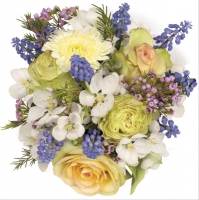 Servietten 33x33 cm - Spring Mix Composition