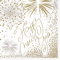 Tissue Servietten 33x33 cm - Happy new Year