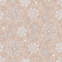 Linclass Servietten 40x40 cm - Steven  (hellbraun)