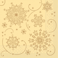 Tissue Servietten 33x33 cm - Cristal  (creme)