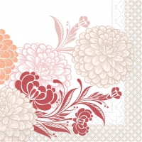 Tissue Servietten 40x40 cm - Clarissa  (bordeaux)