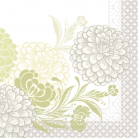 Tissue Servietten 40x40 cm - Clarissa  (grün)