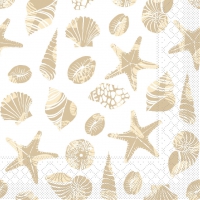 Tissue Servietten 33x33 cm - Beach  (sand)