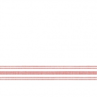 Linclass Servietten 40x40 cm - Bill  (rot)