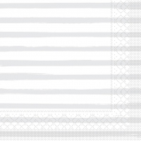 Tissue Servietten 40x40 cm - Bea  (grau)