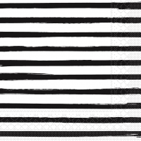 Tissue Servietten 40x40 cm - Bea  (schwarz)