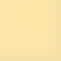 Tissue Servietten 25x25 cm - CREME  