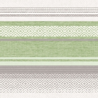 Linclass Servietten 40x40 cm - Lagos (grau/grün) Linclass Servietten 40x40 cm - Lagos (grau/grün)