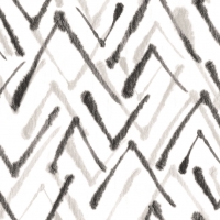 Linclass Servietten 40x40 cm - Zack  (grau/schwarz)