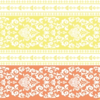 Linclass Servietten 40x40 cm - Pascal  (aprikot/vanille)