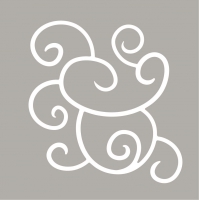 Linclass Servietten 40x40 cm - Flow-up (weiss/grau) Linclass Servietten 40x40 cm - Flow-up (weiss/grau)