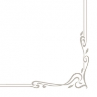 Linclass Servietten 40x40 cm - Colour Line  (silber)