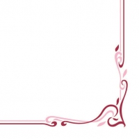 Linclass Servietten 40x40 cm - Colour Line  (bordeaux)