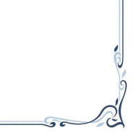 Linclass Servietten 40x40 cm - Colour Line  (blau)