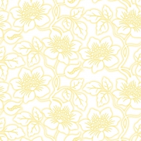 Linclass Servietten 40x40 cm - Hedda  (gelb)