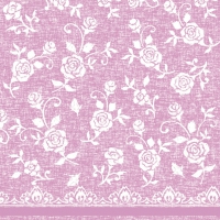 Linclass Servietten 40x40 cm - Lace  (rosé)