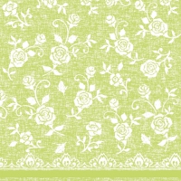 Linclass Servietten 40x40 cm - Lace  (limette)