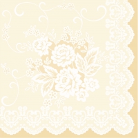 Linclass Servietten 40x40 cm - Franziska  (beige)