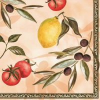 Linclass Servietten 40x40 cm - Sizilien