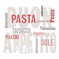 Linclass Servietten 40x40 cm - Pasta