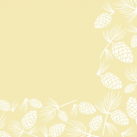 Linclass Servietten 40x40 cm - Patrick  (sand)