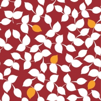 Linclass Servietten 40x40 cm - Silas  (bordeaux/curry)