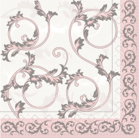 Tissue Servietten 33x33 cm - Michel  (grau)