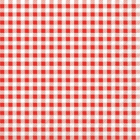 Tissue Servietten 33x33 cm - Robin  (rot)