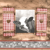 Tissue Servietten 33x33 cm - Almblick