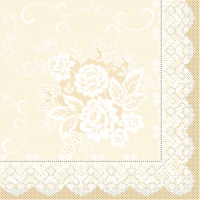 Tissue Servietten 33x33 cm - Franziska  (grün)