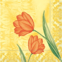 Tissue Servietten 33x33 cm - Sally  (orange)