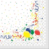 Tissue Servietten 33x33 cm - Party