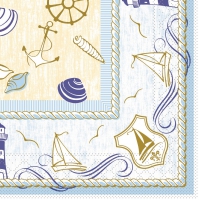 Tissue Servietten 33x33 cm - Coast
