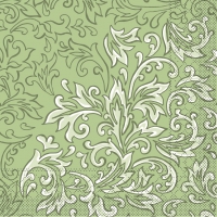 Tissue Servietten 40x40 cm - Delia  (grün)