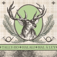 Tissue Servietten 40x40 cm - Halali