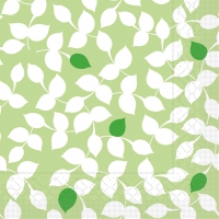 Tissue Servietten 40x40 cm - Silas  (grün)