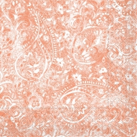 Tissue Servietten 40x40 cm - Felicia  (terrakotta)