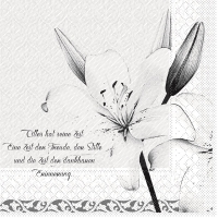 Tissue DeLuxe Servietten - Zum Abschied