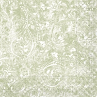Tissue Servietten 33x33 cm - Felicia  (oliv)