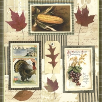 Servietten 33x33 cm - Thanksgiving 
